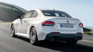 BMW 220i - rear action