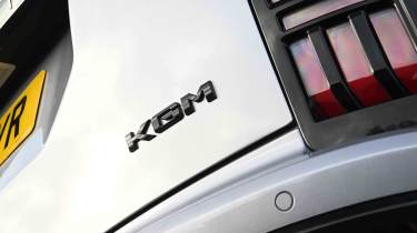 KGM Actyon - tailgate, &#039;KGM&#039; badge