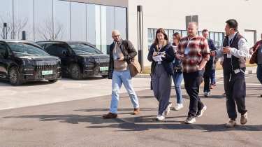 Geely safety testing centre - tour with Ifan Gao