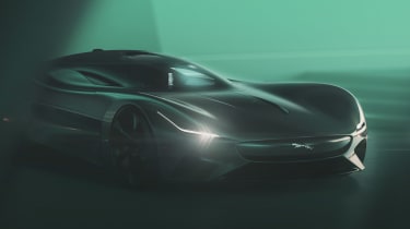 Jaguar Vision GT concept - front tease