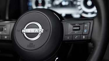 Nissan Qashqai N-Design e-Power - steering wheel detail