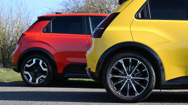 Renault 5 and Nissan Micra - rear ends