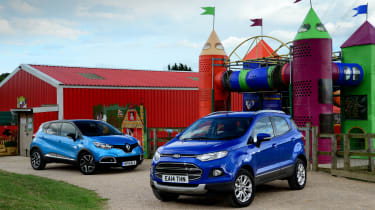King of the castle: Ford EcoSport vs Renault Captur