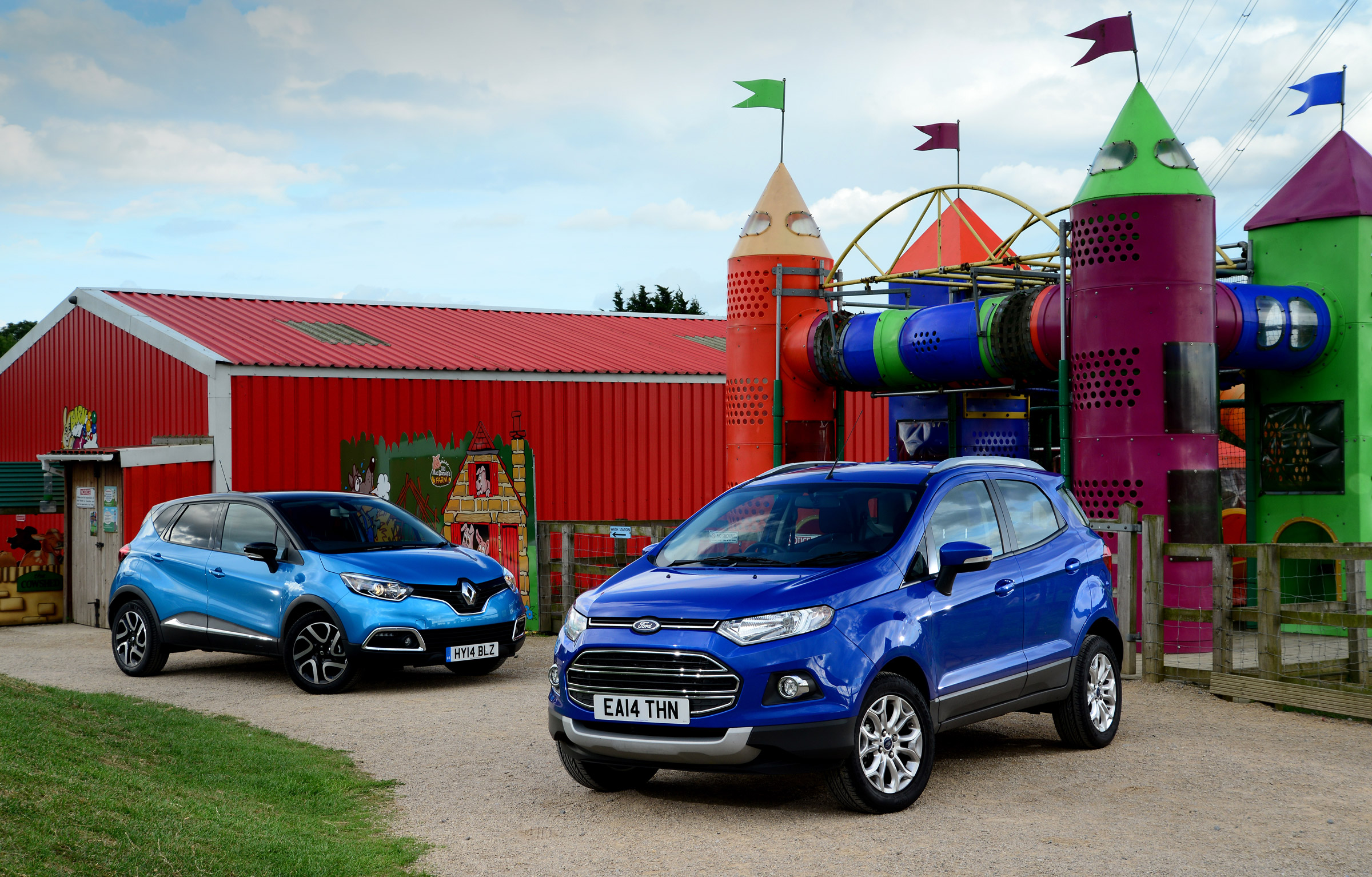 Ford Ecosport Vs Renault Captur Auto Express