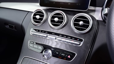 Mercedes C-Class Coupe - centre console