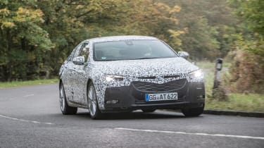 Vauxhall Insignia prototype - front cornering