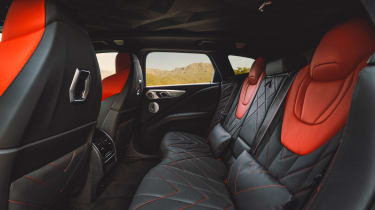 BMW XM Label Red - rear seats