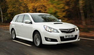 Subaru Legacy front tracking