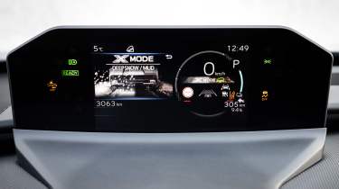 Subaru E-Outback - dials