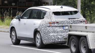 Skoda Kodiaq Facelift - rear 3/4
