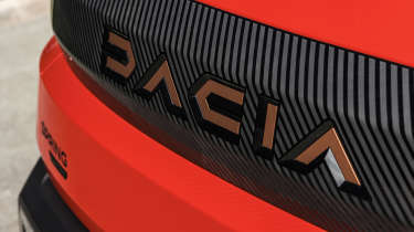 Dacia Spring - rear detail