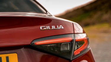 Alfa Romeo Giulia - rear badge