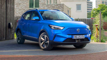 MG ZS EV facelift - front