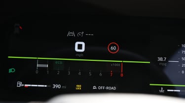 New Dacia Bigster 4x4 - digital drivers display 