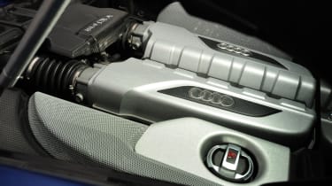 Audi R8 V10 Plus engine
