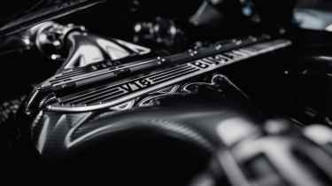 Bugatti Tourbillon - engine