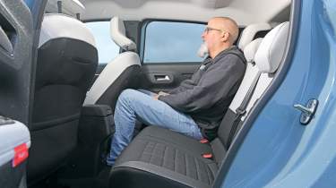 Citroen C3 - rear seats