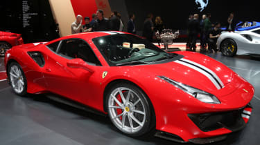 New Ferrari 488 Pista front static