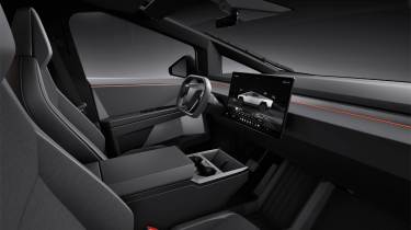 Tesla Cybertruck entry-level - interior