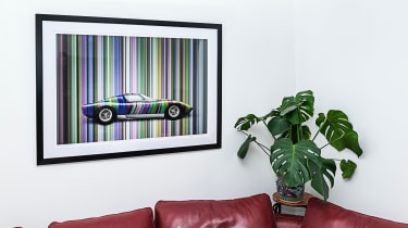 Limited 100 Lamborghini Miura artwork