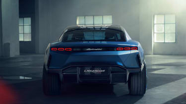 Lamborghini Lanzador electric GT concept tail