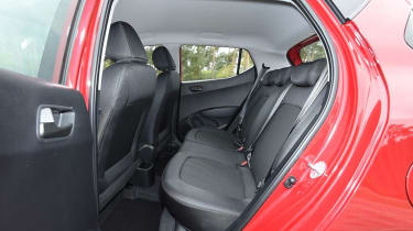 Hyundai i10 used guide - rear seats