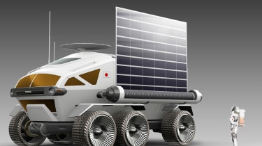 Toyota lunar vehicle - front 3/4