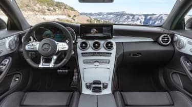 New Mercedes C-Class Coupe - interior