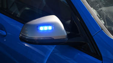 Police BMW 1 Series - mirror light