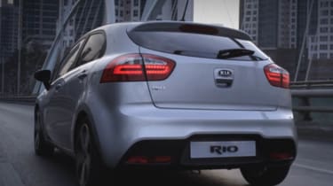 New Kia Rio rear