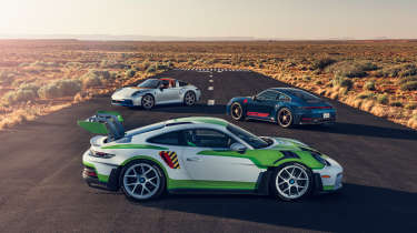 Pixar TS5 x Porsche - line-up