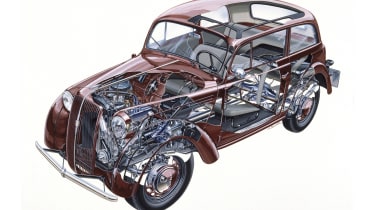 Opel Kadett cutaway