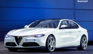 Alfa Romeo 5 Series rival exclusive image - front (watermarked)