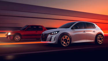Peugeot E-208 GTi 2026 - side