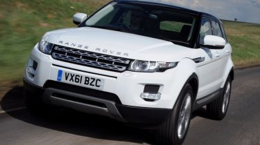 Range Rover Evoque eD4 front tracking