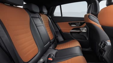 Mercedes GLC Coupe - rear seats
