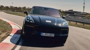 Porsche Cayenne Coupe prototype - full front