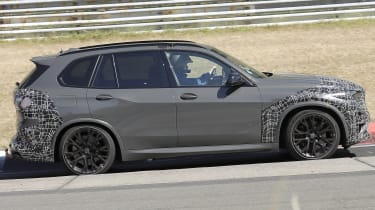 BMW X5 M Nurburgring spy - side