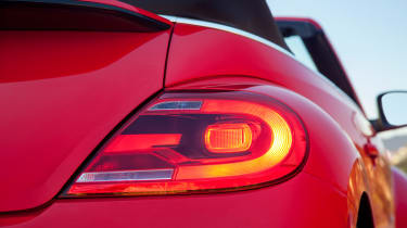New VW Beetle Cabriolet light detail
