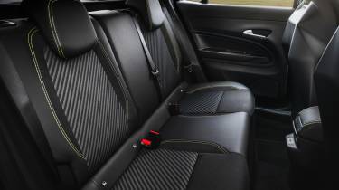 Abarth 600e - rear seats