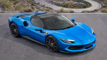  Ferrari 296 GTS - blue front