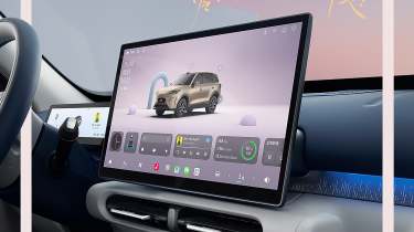 Leapmotor B03X - infotainment screen