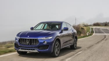 Maserati Levante SUV - front tracking