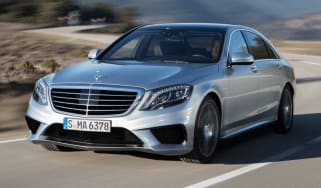 Mercedes S63 AMG front cornering