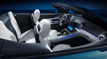 Mercedes SL - seats