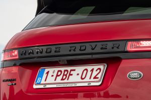 Range Rover Evoque rear badge