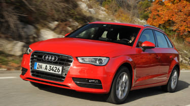 Audi A3 Sportback 1.4 TFSI front tracking