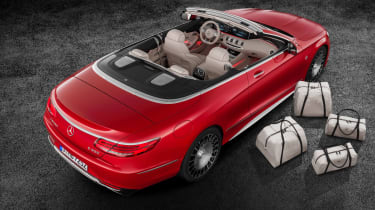 Mercedes-Maybach S650 Cabrio - roof open
