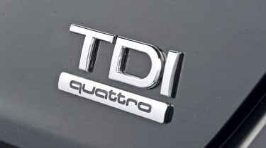 Audi A8 3.0 TDI badge