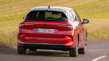 Vauxhall Astra Sports Tourer Electric - rear action